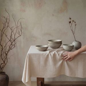 <span class=keywords><strong>Tovaglia</strong></span> in <span class=keywords><strong>Lino</strong></span> Stonewashed per Ristorante, Alta Qualità, 100% <span class=keywords><strong>Lino</strong></span> Naturale Francese Puro - Product Image 2