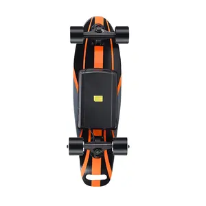 Il miglior skateboard elettrico longboard personalizzato in fabbrica ha potenziato il skateboard elettrico scivolo skate power skate board con telecomando