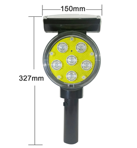 Baliza Solar <span class=keywords><strong>de</strong></span> Doble Potencia con Destello Intermitente y Lámina Reflectante para Seguridad Vial, Marco <span class=keywords><strong>de</strong></span> HDPE, Clasificación IP66 - Product Image 5