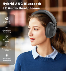 <span class=keywords><strong>Casque</strong></span> sans fil <span class=keywords><strong>Bluetooth</strong></span> 5.4, <span class=keywords><strong>audio</strong></span> LE, <span class=keywords><strong>casque</strong></span> BNC300, technologie Auracast <span class=keywords><strong>pour</strong></span> la musique, les jeux, les réunions, la télévision - Product Image 3