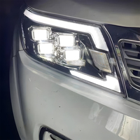 Ensemble de phares LED KGKB pour Nissan Navara NP300 D23 2015-2023, lentille de projecteur améliorée, clignotant séquentiel, Plug & Play