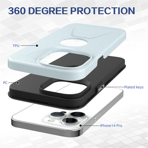 Per <span class=keywords><strong>iPhone</strong></span> 15 <span class=keywords><strong>14</strong></span> Plus have Display Cover posteriore per Apple <span class=keywords><strong>iPhone</strong></span> 11 12 13 Pro Max TPU PC 2 in 1 custodia per telefono antiurto - Product Image 6