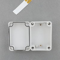 Couvercle PC ABS 100x100x100mm Boîte de jonction étanche IP67 Alimentation LED Boîtiers d'instruments électroniques Couvercle PC étanche