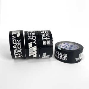 Ruban adhésif blanc en BOPP imprimé avec logo personnalisé, ruban d'emballage blanc de marque pour boîtes d'expédition - Product Image 4