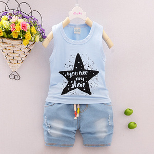 เสื้อผ้าเด็กดีไซน์เนอร์ขายส่ง ชุดฤดูร้อนสำหรับเด็กผู้ชาย ซื้อตรงจากจีน - Product Image 2