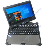 Ordinateur portable tactile renforcé triple protection de qualité supérieure Getac V110 robuste avec logiciel d'installation et outils de diagnostic pour camions et excavatrices