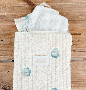 <span class=keywords><strong>Sac</strong></span> à main de broderie matelassé en forme de tulipe, mignon de corée, organisateur d'articles pour bébé, <span class=keywords><strong>sac</strong></span> de rangement pour biberons, sacs à fermeture éclair - Product Image 6