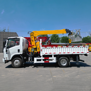 高品质中国液压伸缩臂式起重机5吨和6吨汽车起重机全球出口 - Product Image 1