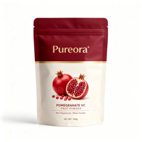Sachet plat personnalisé avec logo, de qualité alimentaire, thermoscellable, pour grains de café et aliments pour bébés