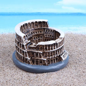 Tavolo di sabbia psicologico eco-friendly resina sabbia gioco modello scatola di terapia giocattoli con Logo romano colosseo - Product Image 4