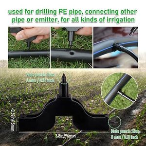 Perforateur manuel pour tuyaux flexibles d'irrigation agricole, en plastique, avec embout en acier allié - Product Image 4