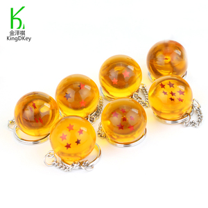 Tùy Chỉnh Keychain Vòng Dbz Epoxy Acrylic Charms <span class=keywords><strong>Maker</strong></span> Vàng Pha Lê Rồng Bóng <span class=keywords><strong>Z</strong></span> Keyring Nhựa Keychain - Product Image 6