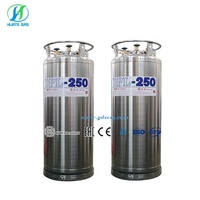 Réservoir cryogénique Dewar de haute qualité de 250 L avec une basse pression de fonctionnement pour l'azote liquide