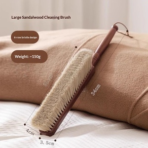 Brosse de nettoyage domestique en laine douce pour chambre à coucher, grande et petite, pour dépoussiérer les canapés et tapis, et nettoyer les lits - Product Image 4