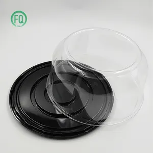 Eco-friendly Food Grade Plastic Packaging Container Plastic Cake Dome