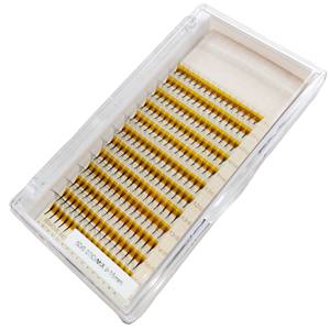 Marque privée Extensions de cils préfabriquées 5D 12 lignes thermocollées 0.07 CD LM Curl Ventilateurs préfabriqués foncés pour la beauté - Product Image 4