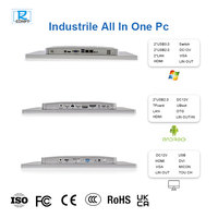 Tablette murale Muti Inch Android/Windows Touch Panel RS485 POE Android Tablet Panneau PC industriel personnalisé