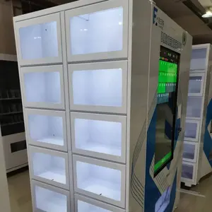 Custom Vending Machine Lattice Cabinet Vending Machine Lockers