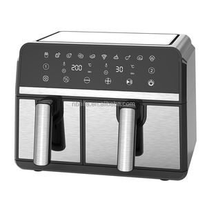 Aifa стекло из нержавеющей стали двойная зона <span class=keywords><strong>2</strong></span> две корзины цифровая горячая Распродажа фритюрница 9L 10L 8L 7L - Product Image 4