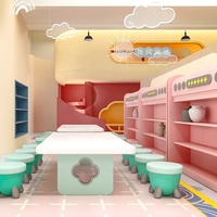 Parc à thème de style chinois personnalisé aventure intérieure pour enfants équipement de terrain de jeu souple à vendre