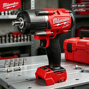 Llave de Impacto Inalámbrica <span class=keywords><strong>Milwaukee</strong></span> FUEL <span class=keywords><strong>M18</strong></span> de 1/2'', Alto Torque, Eléctrica, para Mantenimiento de Autos y Camiones - Product Image 6