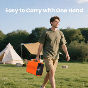 Générateur mobile 110v 220v portable 500w 1004WH, station d'alimentation solaire, sortie AC/DC pour téléphones portables/ordinateurs portables/drones - Product Image 2