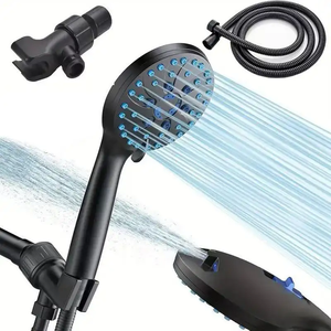 Adjustable 9-Function Handheld Showerhead Filtered Rainfall <strong>Sprayer</strong> High Pressure <strong>Detachable</strong> Design Bathroom <strong>Faucet</strong> Accessory - Product Image 4