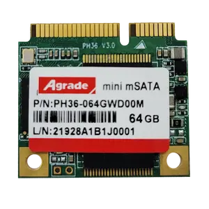 PH36 MLC Industrial Mini SSD mSATA Disco Rígido SSD mSATA 256GB Série 2TB Hi-Speed Discos Rígidos NAND Memória Flash SATAIII 3.3V