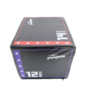 Bán buôn plyometric hộp bọt mềm nhảy biểu tượng tùy chỉnh phòng tập thể dục thiết bị hộp nhảy hộp - Product Image 1