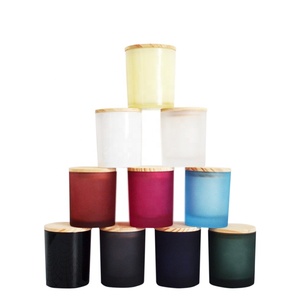 luxury candle jars glass candle jar candle jar with box