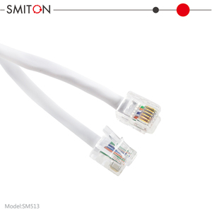Câble téléphonique Patch Cord 6P6C <span class=keywords><strong>RJ12</strong></span> Câble téléphonique rond <span class=keywords><strong>10M</strong></span> - Product Image 4