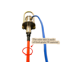 Kabel Sensor Suhu Stainless Steel Dallas 18B20 Anti Lembab Anti Jamur untuk Pemantauan Jarak Jauh Penyimpanan Biji-bijian