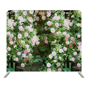 Fondale con Bouquet di Rose, <span class=keywords><strong>Immagine</strong></span> Personalizzata per Matrimoni, Feste, Mostre, Eventi, <span class=keywords><strong>Sfondo</strong></span> Fotografico in Lega di Alluminio - Product Image 2