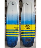 Ensemble de wakeboard de haute qualité de 140 cm pour les sports nautiques, planche de surf en fibre de verre avec chaussures EPS, modèle exclusif pour le surf