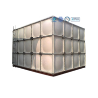 Réservoir d'eau modulaire carré en SMC et fibre de verre de 5000 L pour l'irrigation agricole, fourni par le fabricant Shandong Lvjia, pour la Malaisie