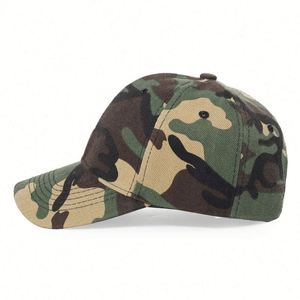 Gorra de béisbol deportiva de verano con visera de camuflaje para adulto, transpirable, de tela común, al por mayor - Product Image 2