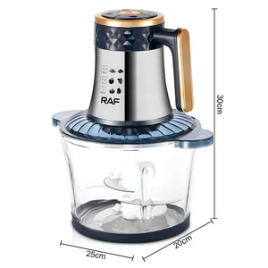Blender multifonctionnel de haute qualité avec lame en acier inoxydable à 360 degrés, hachoir à viande électrique de cuisine, robot culinaire - Product Image 4