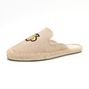 Mocassins en lin fait à la main, espadrilles personnalisables pour hommes et femmes, baskets plates de marque de haute qualité, été chinois - Product Image 5