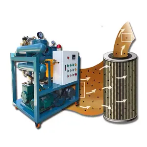 Purificador de óleo do transformador de fácil operação/máquina de reciclagem/planta de filtro