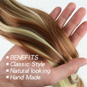 Treccine Ondulate all'Uncinetto, <span class=keywords><strong>Capelli</strong></span> <span class=keywords><strong>Afro</strong></span> a Spirale, Onde Morbide e Setose, Ricci Francesi Ombré, <span class=keywords><strong>Capelli</strong></span> Sintetici per Intrecciare, Vendita all'Ingrosso - Product Image 6