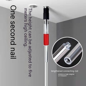 Potente <span class=keywords><strong>pistola</strong></span> sparachiodi in acciaio con asta di prolunga 4 livelli <span class=keywords><strong>pistola</strong></span> per tiro a parete in cemento strumento per rivetti per dispositivo di ancoraggio a parete per soffitto - Product Image 3