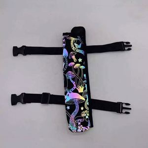 Abanico de Mano Grande Holográfico con Bolsa Iridiscente, Nuevo Estilo 2023 - Product Image 5