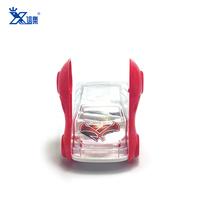 Offres Spéciales mignon en plastique transparent tajadores de lpiz con diseo coupe-crayon voiture forme taille crayons école taille-crayon pour les enfants