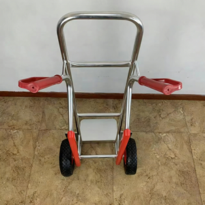 Carretilla de Mano Industrial de Aleación de Aluminio <span class=keywords><strong>para</strong></span> Subir Escaleras, Capacidad de Carga de 110 kg, Transporte Logístico de Almacén, Doble Asa, Portátil - Product Image 4