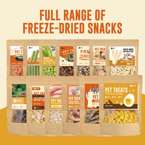 Bocaditos <span class=keywords><strong>de</strong></span> Cuello <span class=keywords><strong>de</strong></span> Pato Liofilizado Natural - Golosinas para Mascotas con Alto Contenido <span class=keywords><strong>de</strong></span> Proteínas y Sin Aditivos en Bolsa <span class=keywords><strong>de</strong></span> 100g, Venta al por Mayor para Perros y Gatos - Product Image 5