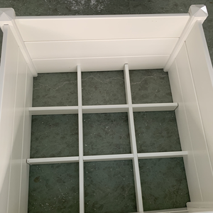 Personalizable barato al por mayor de <span class=keywords><strong>PVC</strong></span> de vinilo de plástico plantadores de jardín elevadas camas de flores para vegetales - Product Image 4