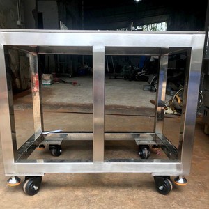 Châssis en tôle d'acier inoxydable, épaisseur personnalisable, tolérance 0,01, pour pièces de machines de construction - Product Image 1