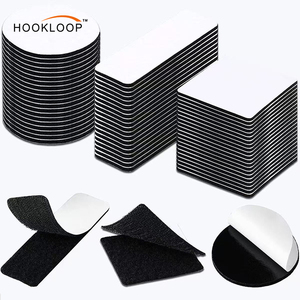 4x2 Inch No Residue Strong Hold Mounting Strips Heavy Duty <strong>Hook</strong> <strong>and</strong> <strong>Loop</strong> Strips Reusable Adhesive <strong>Hook</strong> <strong>and</strong> <strong>Loop</strong> for Wall Hanging - Product Image 4