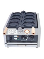 Machines à gaufres commerciales 110V 220V, nouveauté, 3 pièces, 4 pièces, machine à gaufres à pièces, machine à gaufres ronde au gaz à vendre