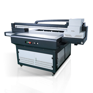 A0 6090 de gran formato de 3 cabeza de impresión barniz UV máquina de impresión con dispositivo rotativo - Product Image 2